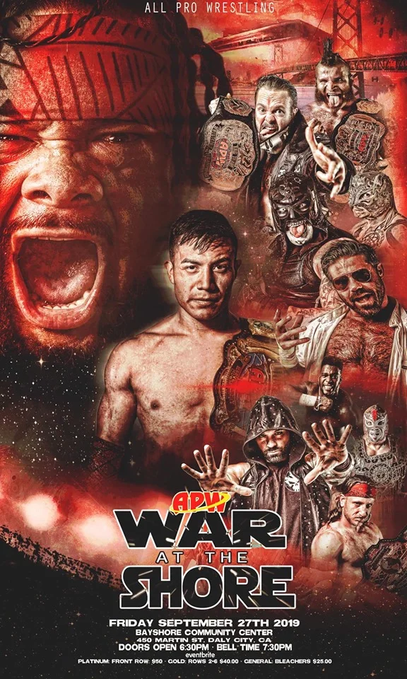 All Pro Wrestling presents #WarAtTheShore