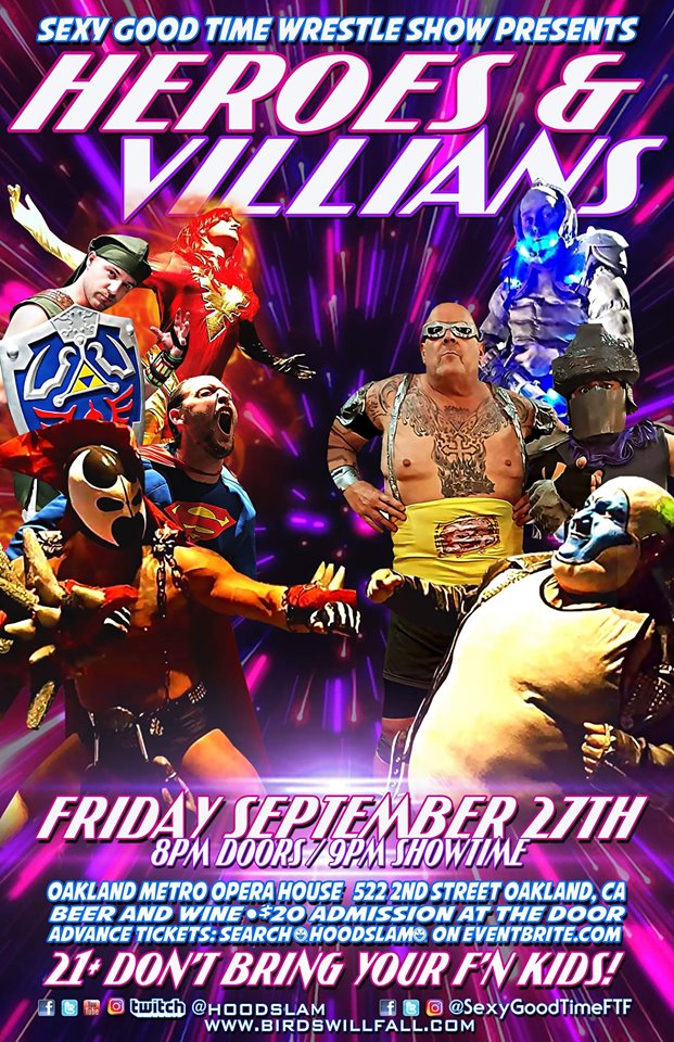 Hoodslam presents Heroes and Villains