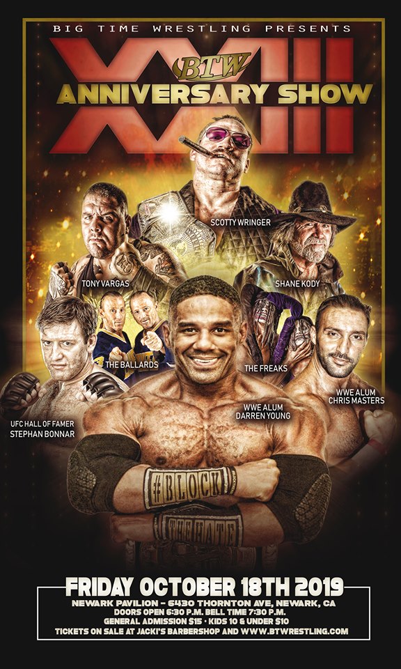 Big Time Wrestling presents 23rd Anniversary Show