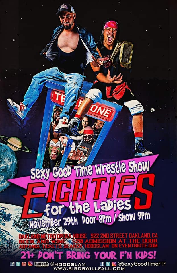 Hoodslam presents 80s for the Ladies