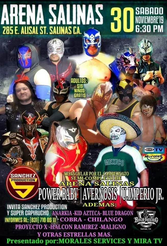 Arena Salinas presents Lucha Libre