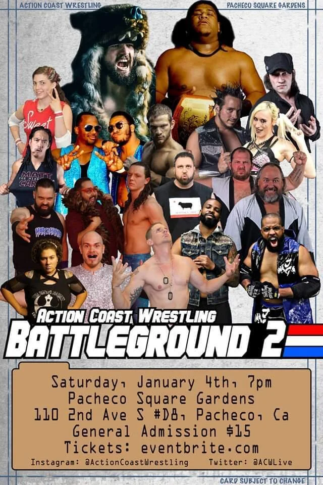 Action Coast Wrestling presents Battleground 2