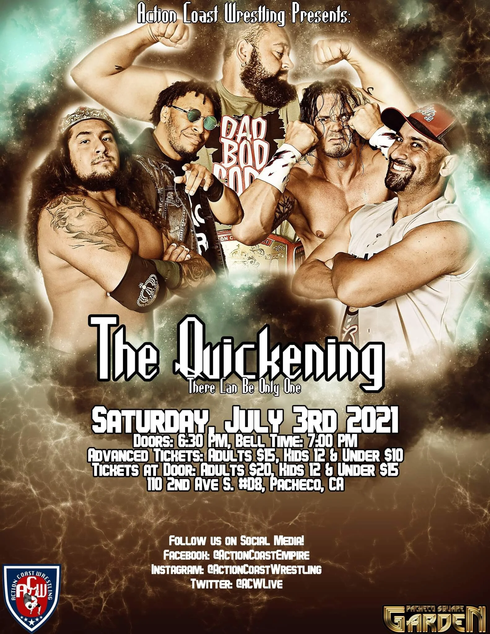 Action Coast Wrestling presents The Quickening