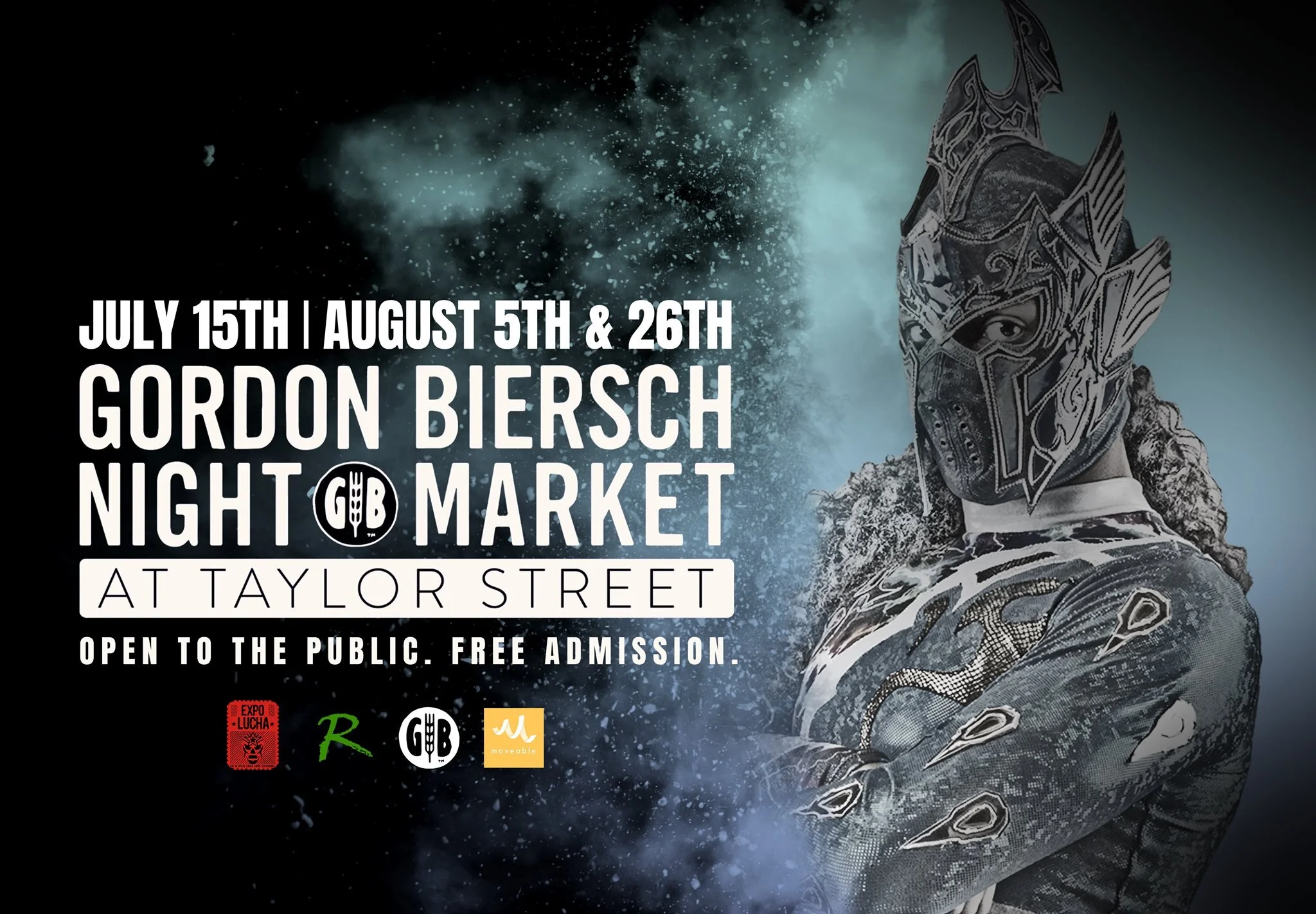 Pro Wrestling Revolution at the Gordon Biersch Night Market at Taylor Street