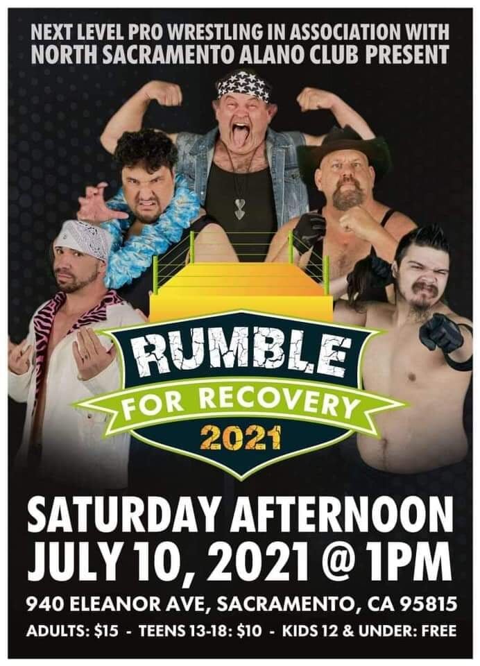 Next Level Pro Wrestling presents Rumble for Recovery