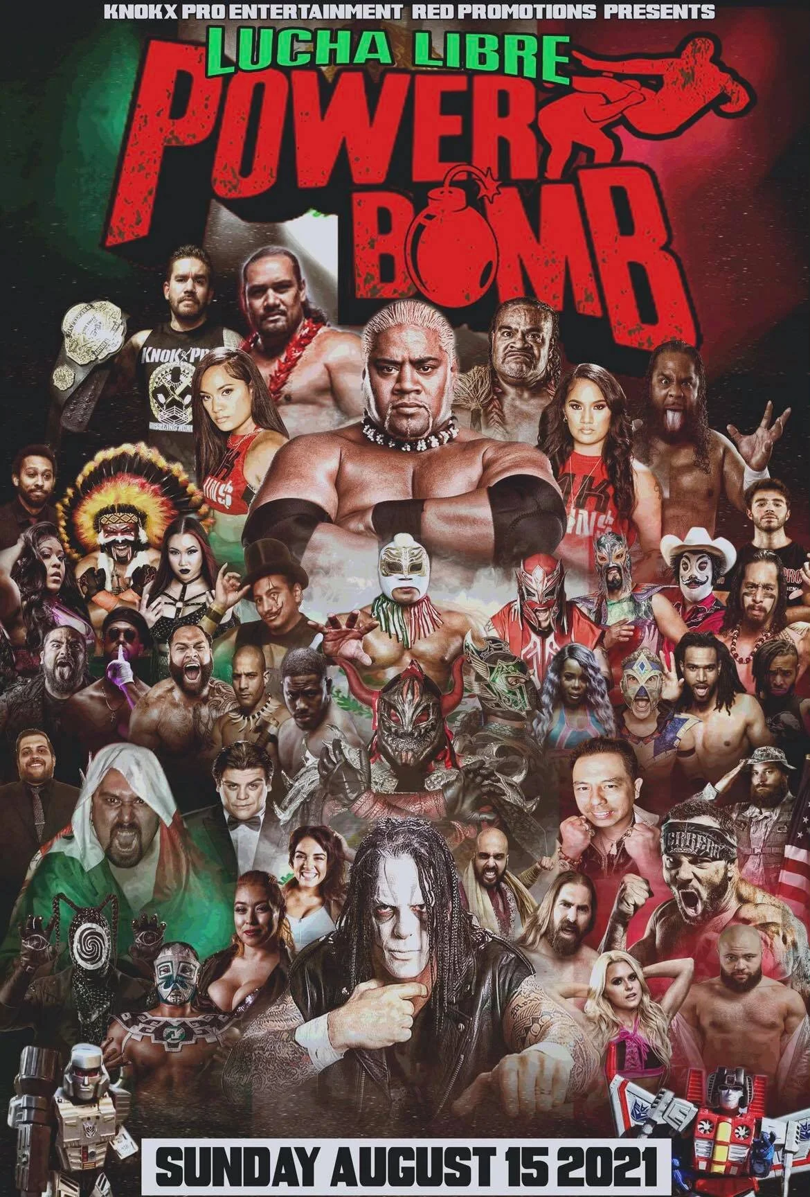 KnokX Pro Entertainment presents Lucha Libre Powerbomb
