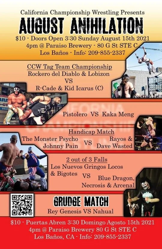 California Championship Wrestling presents August Annihilation