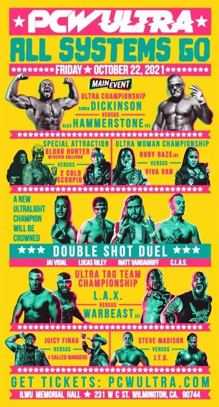 PCW ULTRA presents All Systems Go