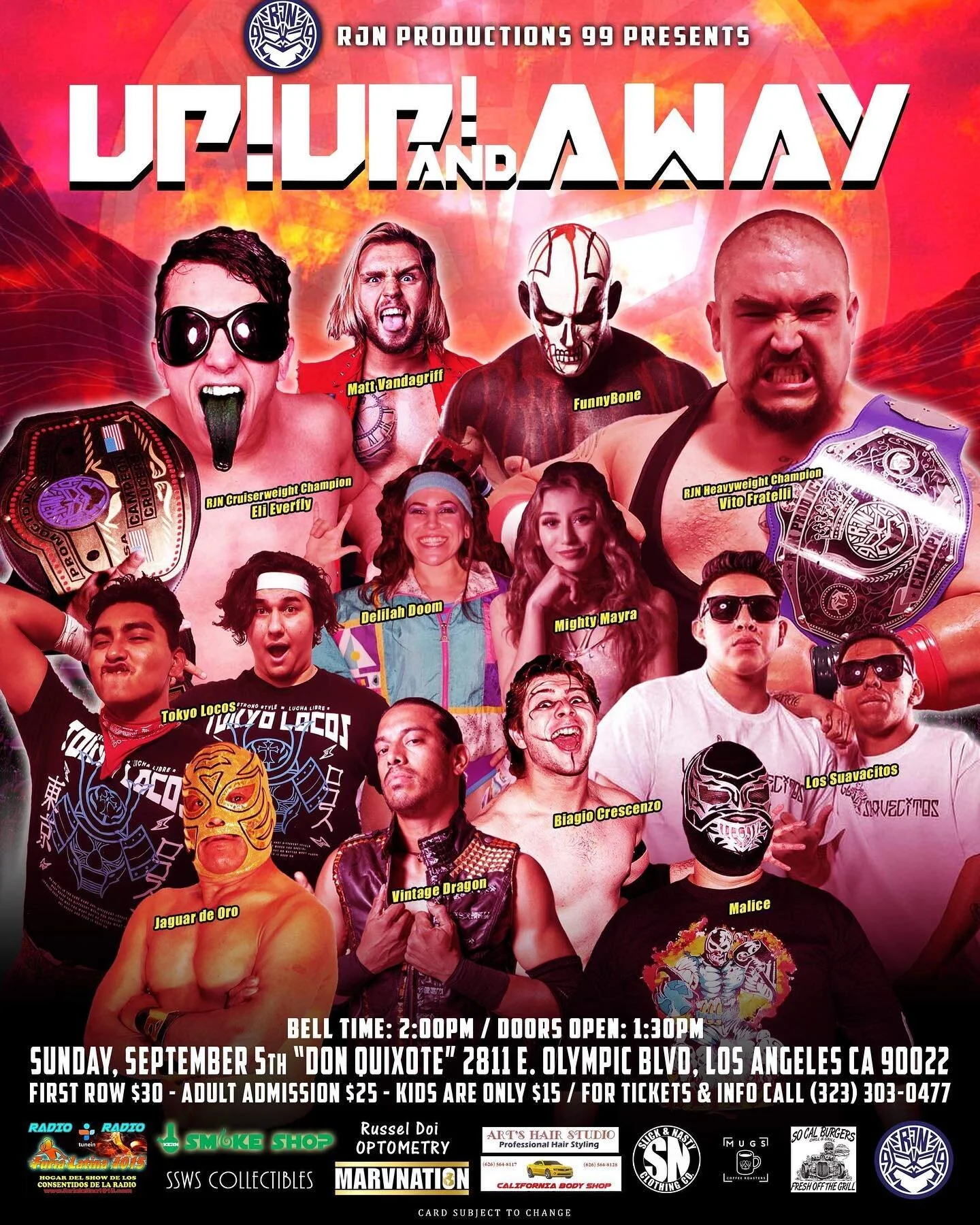 RJN Productions 99 presents Up! Up! and Away