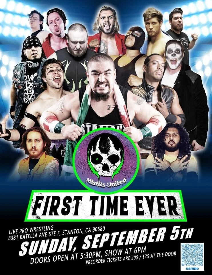 Misfits United presents First Time Ever