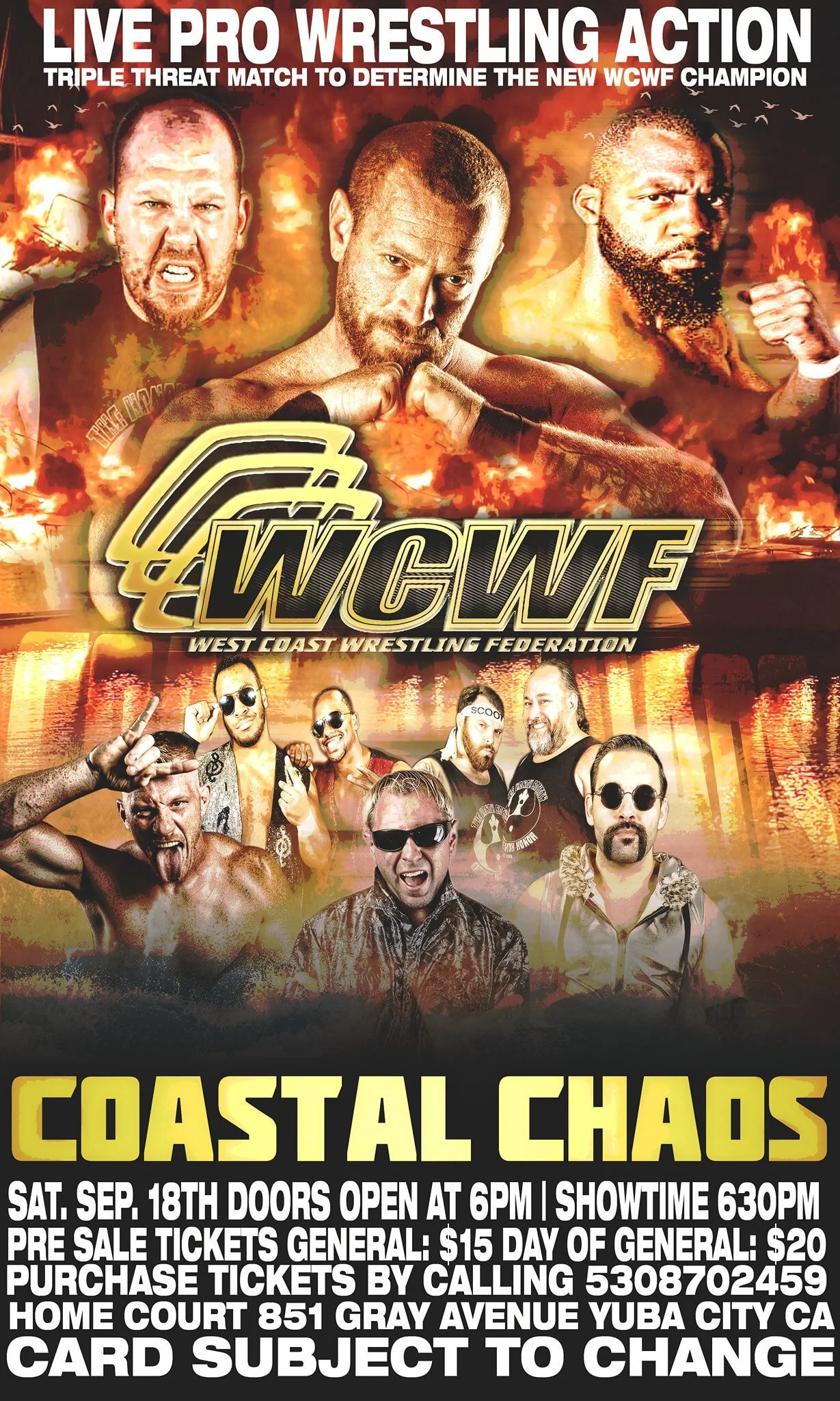 Westcoast Wrestling Federation presents