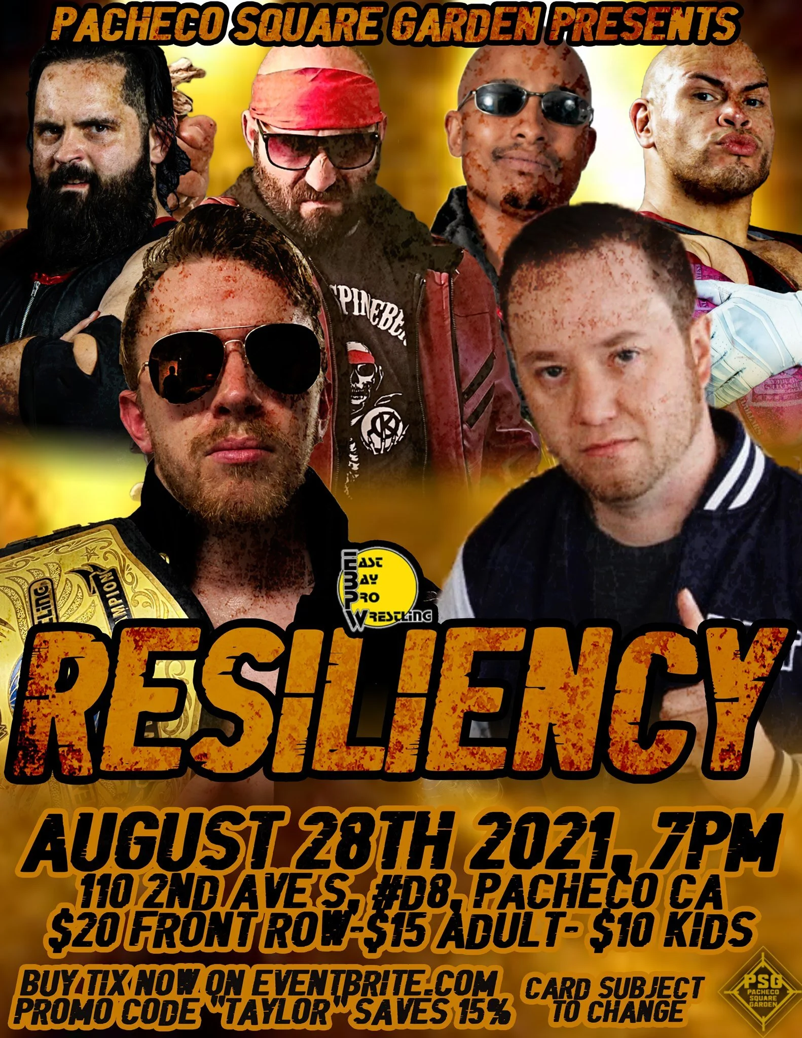 East Bay Pro Wrestling presents Resiliency