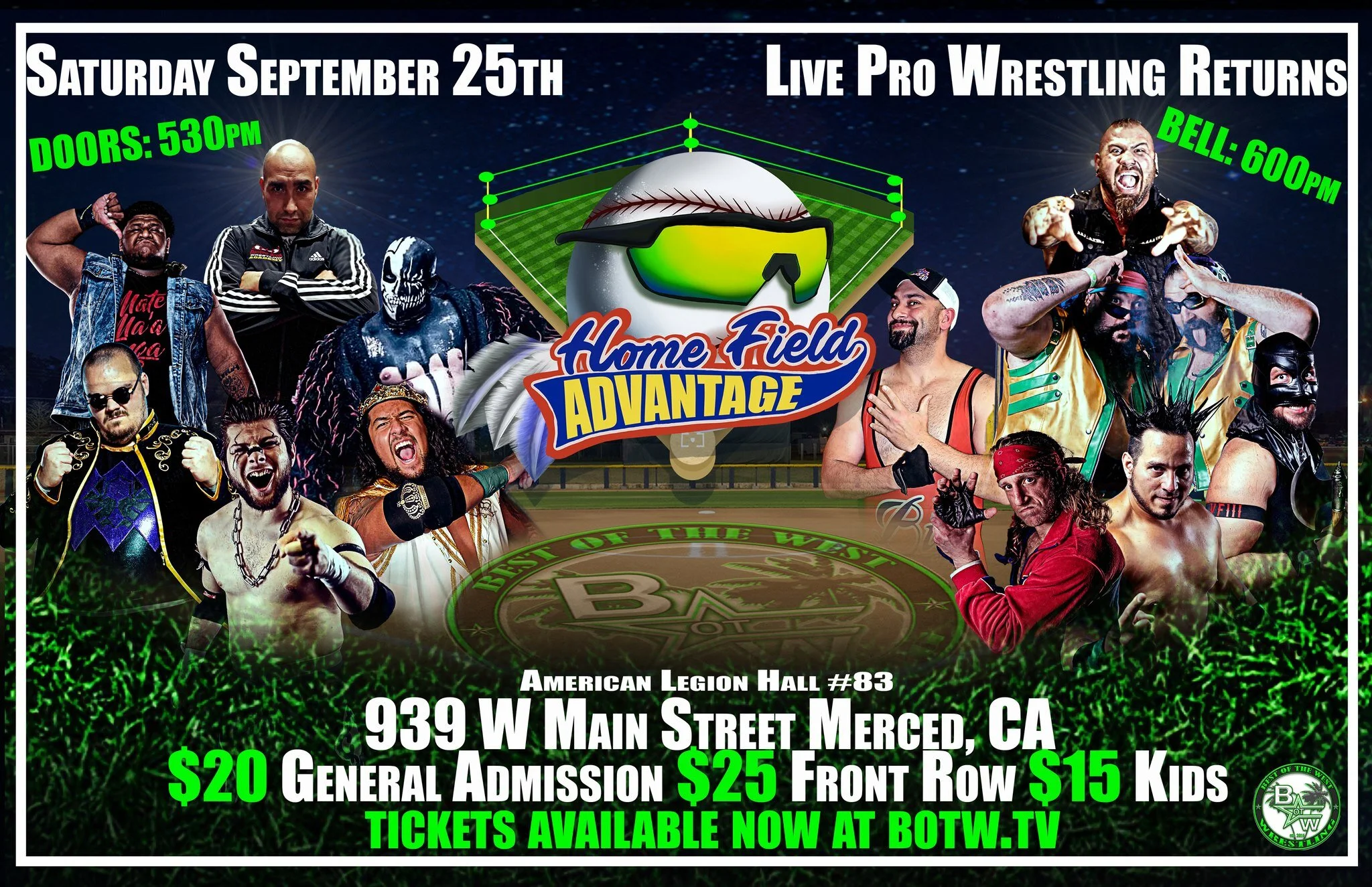 Best of the West presents Homefield Advantage