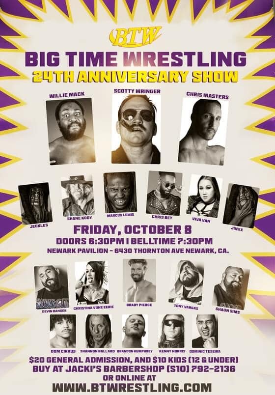Big Time Wrestling presents 24th Anniversary Show