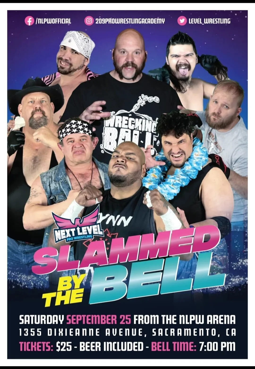 Next Level Pro Wrestling presents Slammed By The Bell