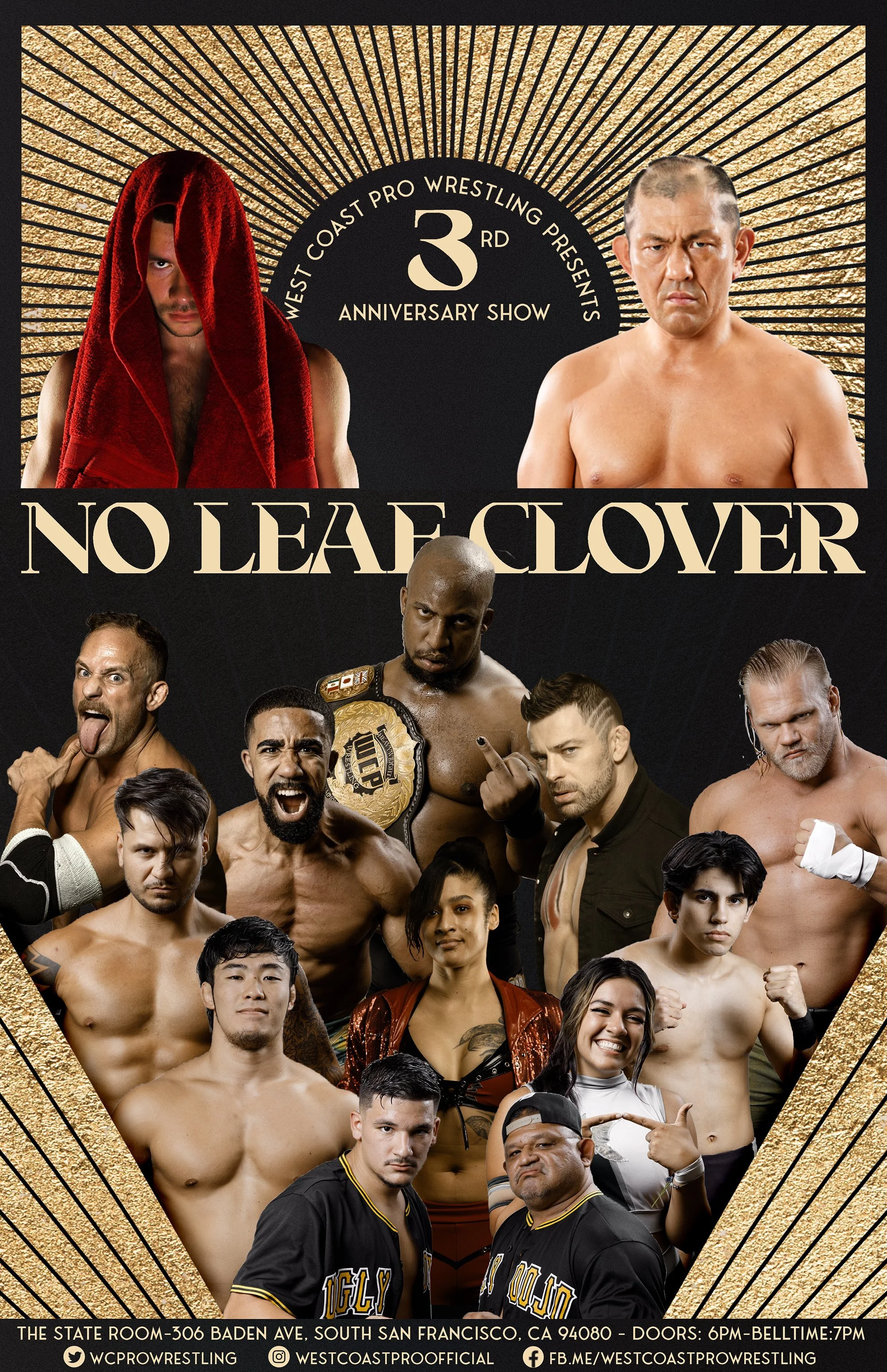 West Coast Pro Wrestling presents No Leaf Clover