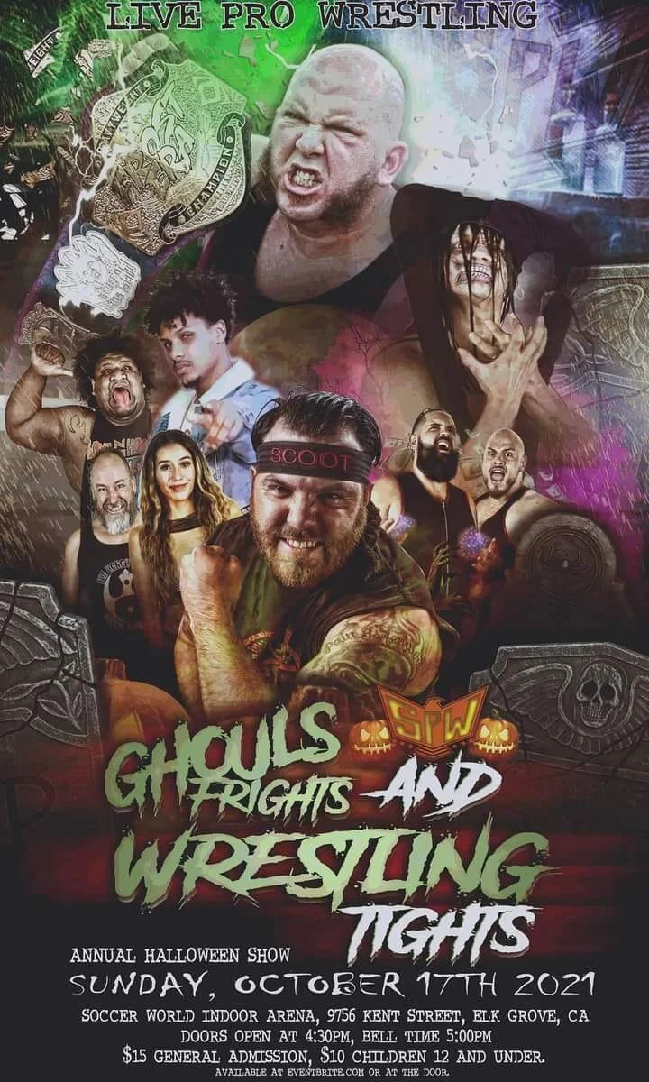 Supreme Pro Wrestling presents Ghouls, Frights, And Wrestling Tights
