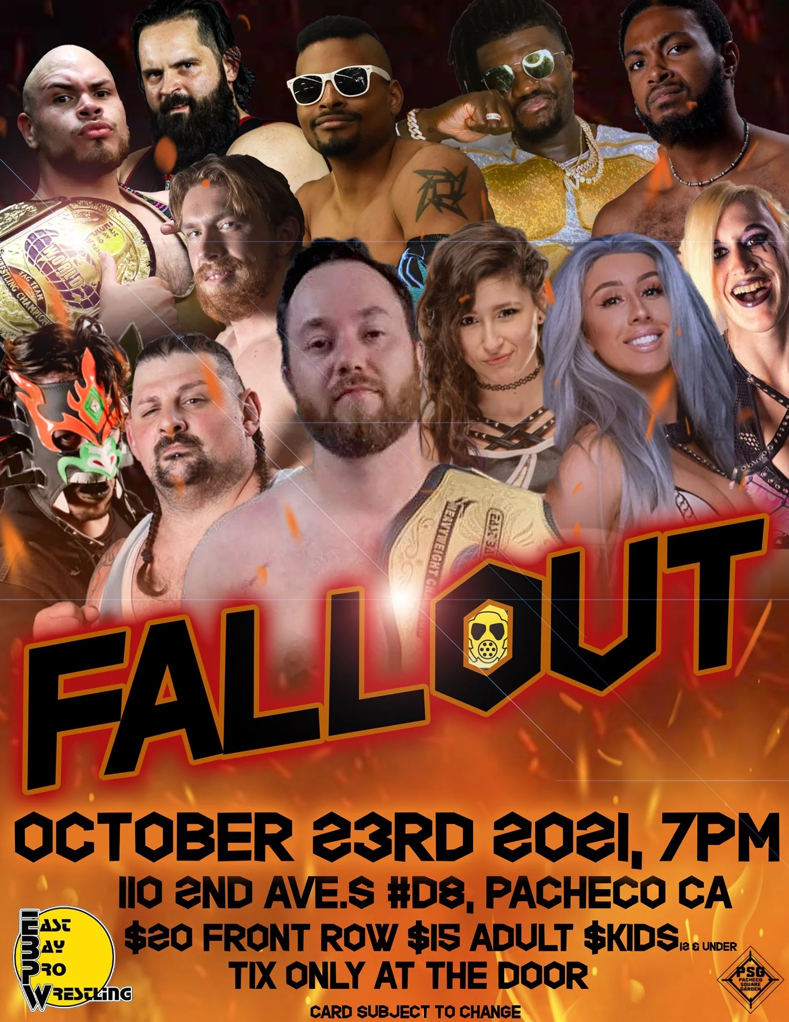 East Bay Pro Wrestling presents Fallout