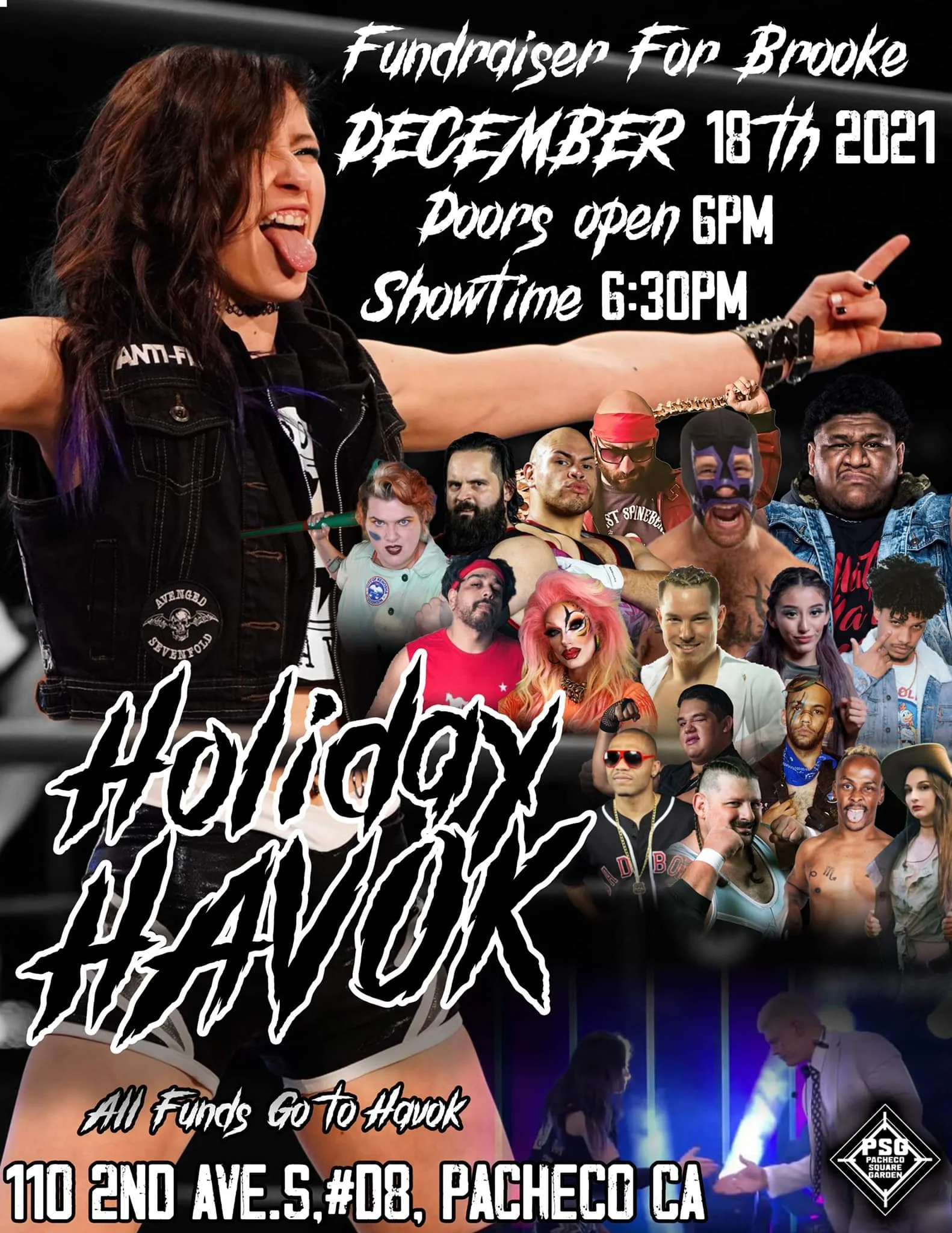 Holiday Havok - Fundraiser for Brooke Havok