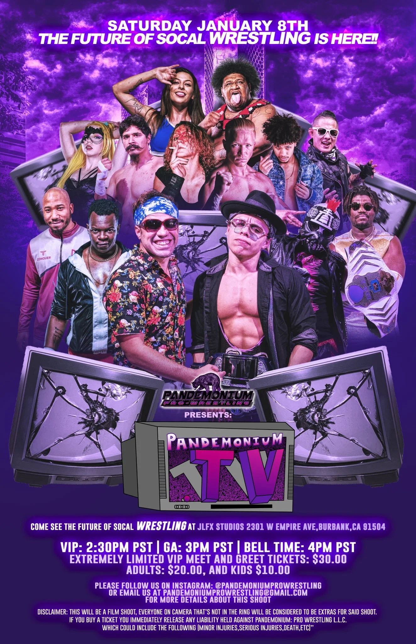 Pandemonium Pro Wrestling presents Pandemonium TV