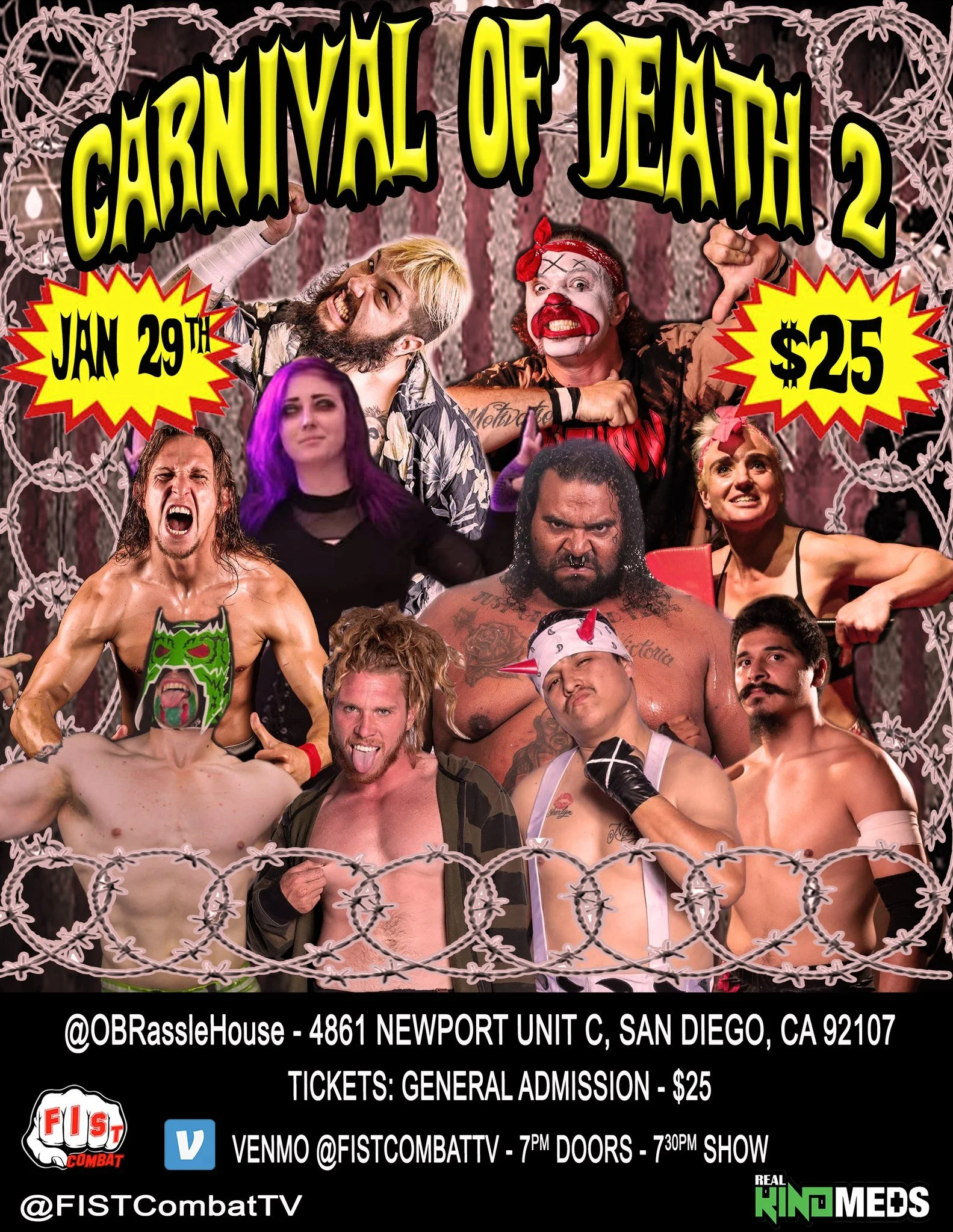 FIST Combat Pro Wrestling presents Carnival of Death 2
