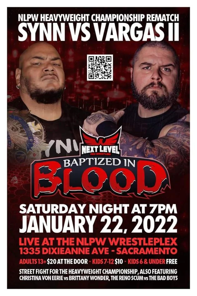 Next Level Pro Wrestling presents Baptized in Blood