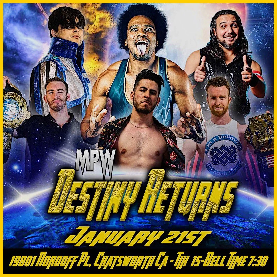 Millennium Pro Wrestling presents Destiny Returns