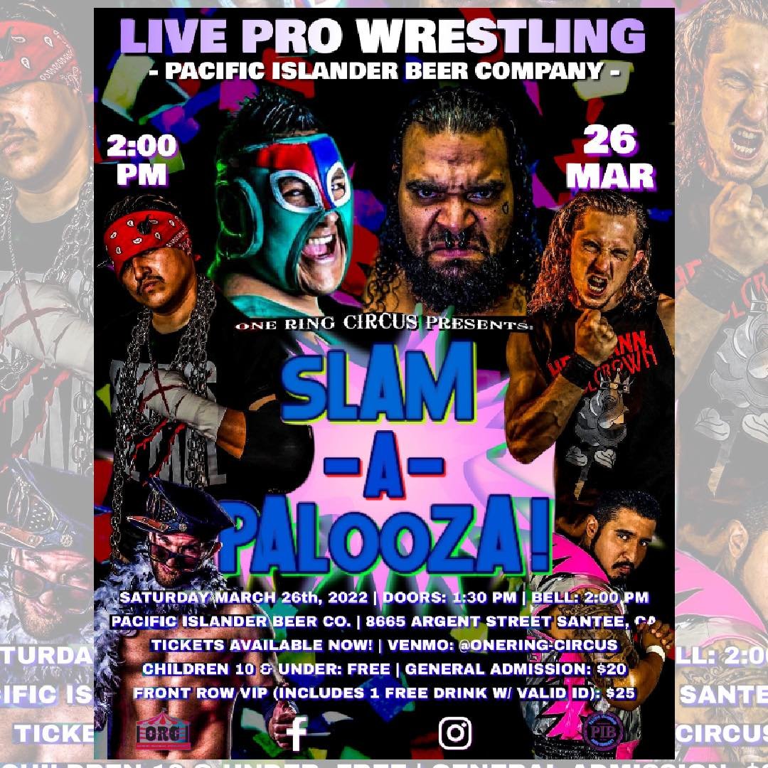 One Ring Circus presents SLAMAPALOOZA