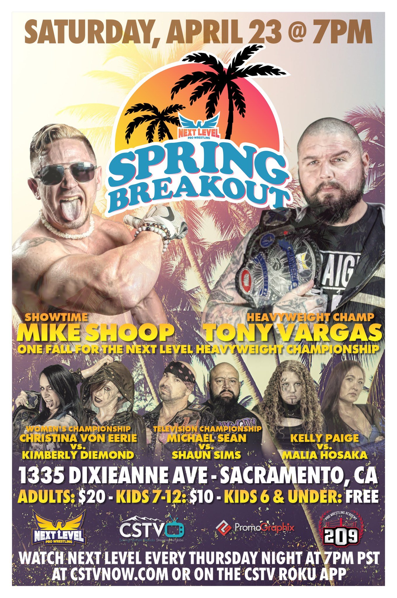Next Level Pro Wrestling presents Spring Breakout