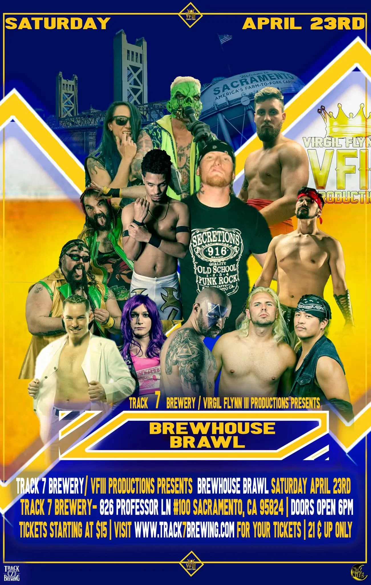 Virgil Flynn III Productions presents Brewhouse Brawl