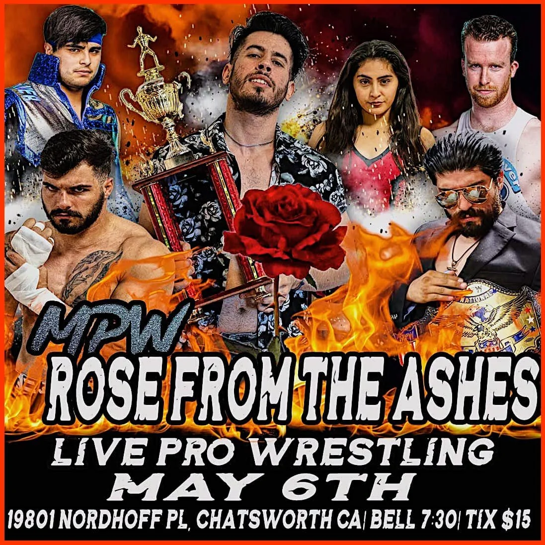 Millennium Pro Wrestling presents Rose From The Ashes