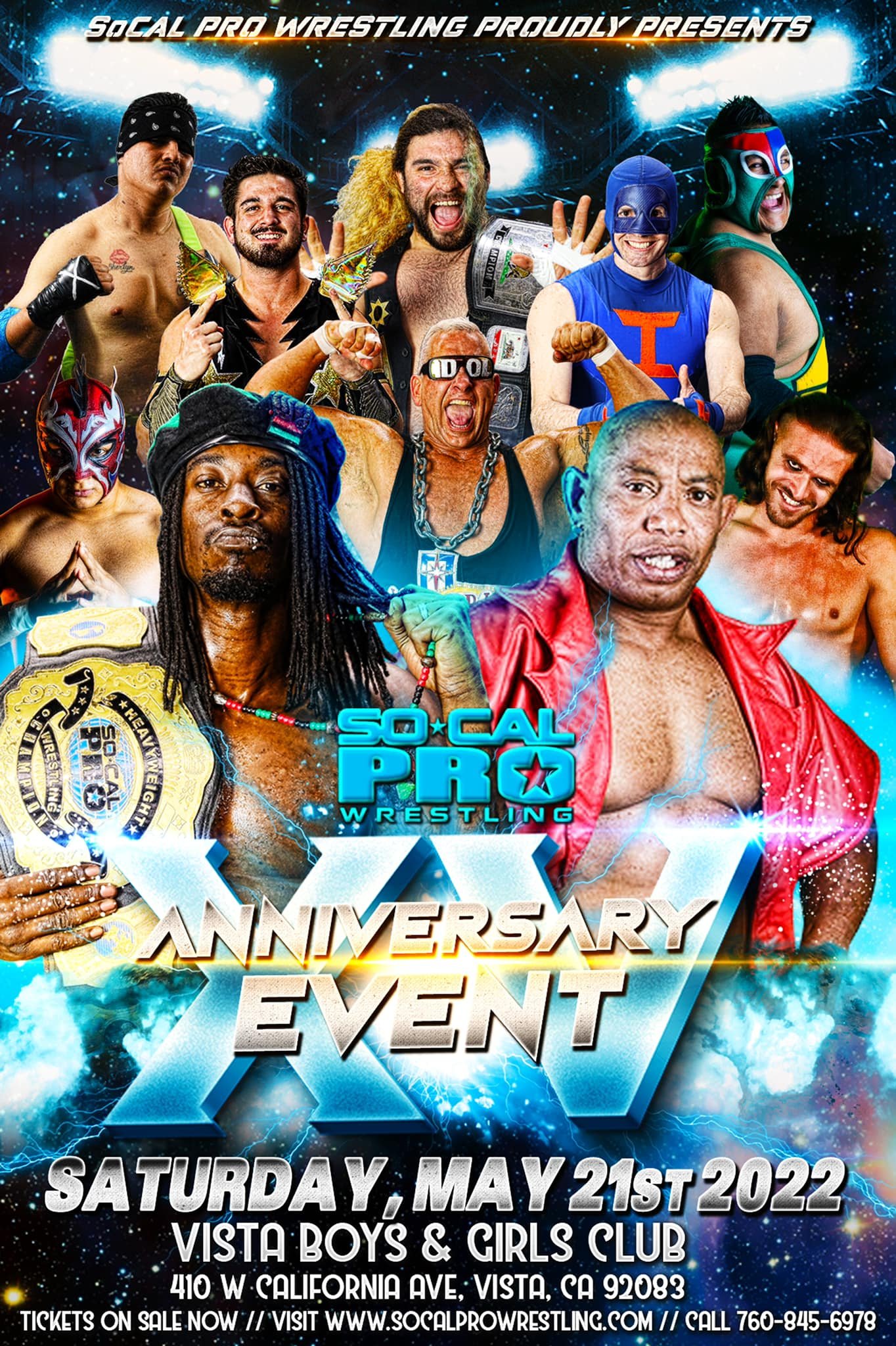 SoCal Pro Wrestling presents 15th Anniversary