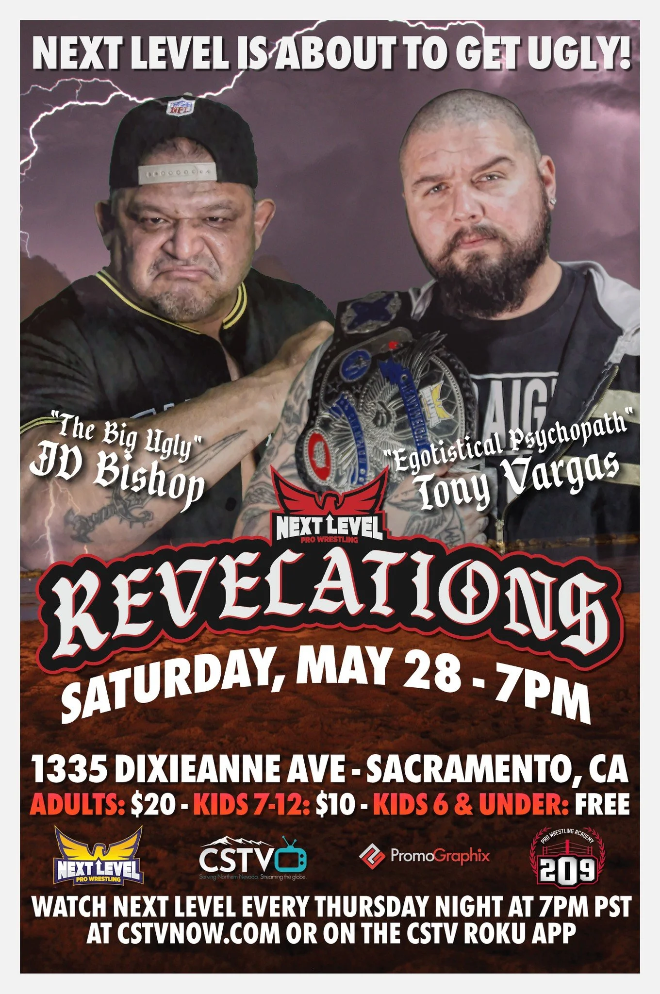 Next Level Pro Wrestling presents Revelations