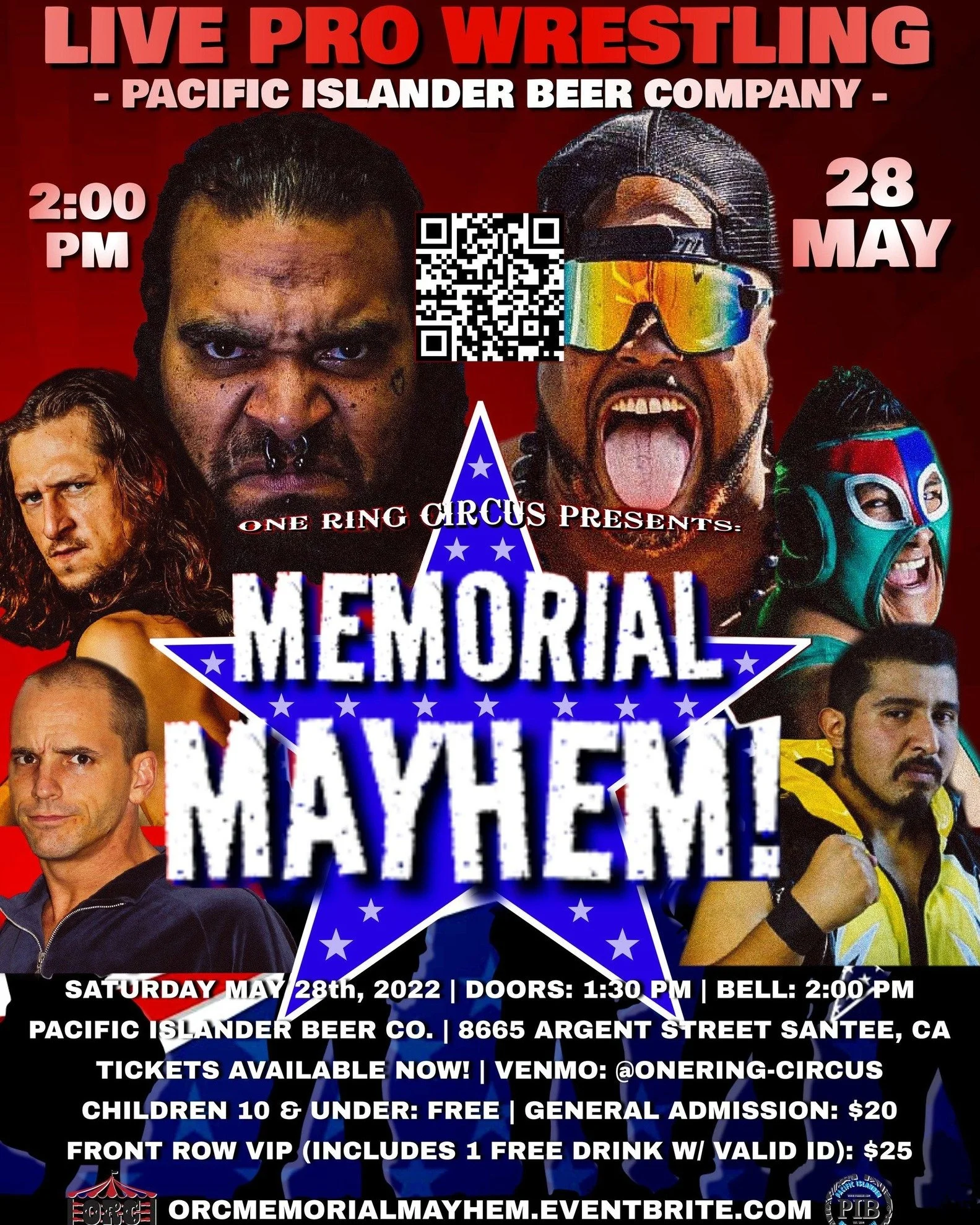 One Ring Circus presents Memorial Mayhem