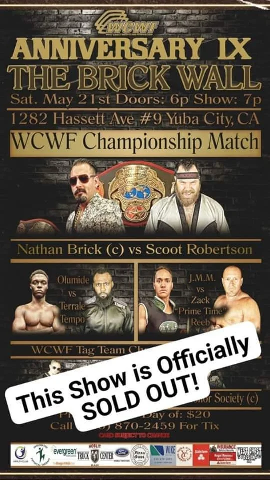WestCoast Wrestling Federation presents Anniversary IX