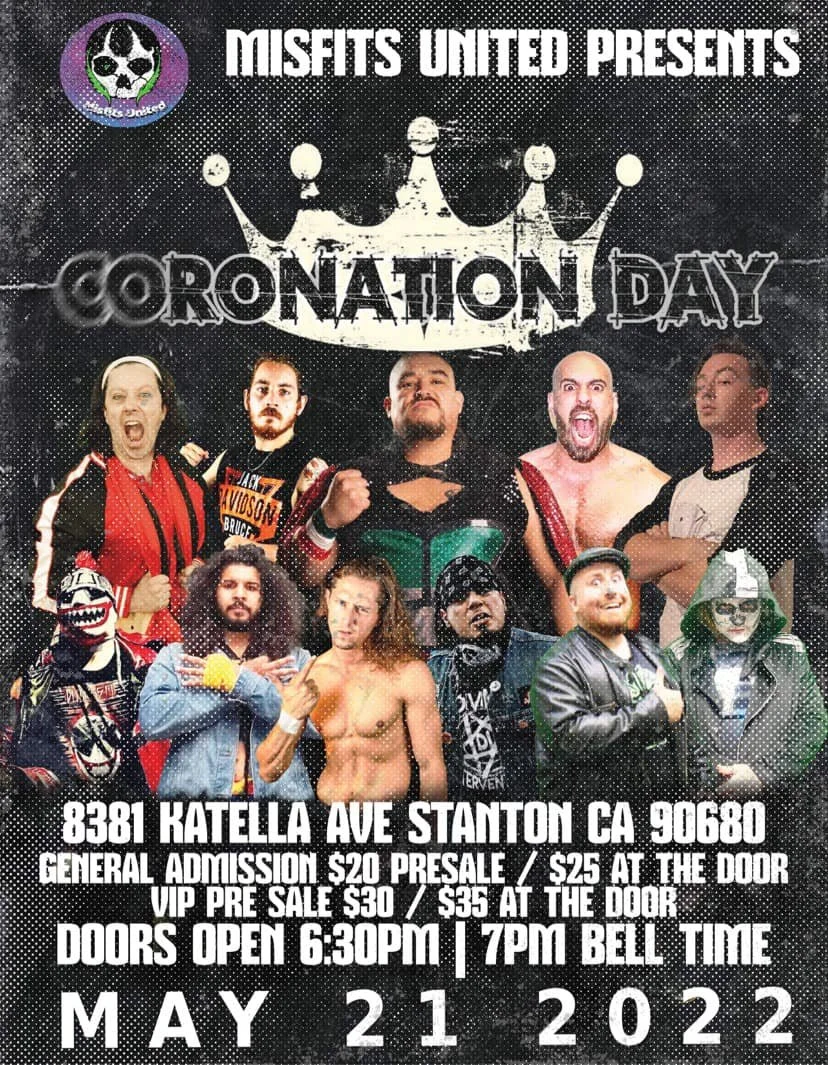 Misfits United presents Coronation Day