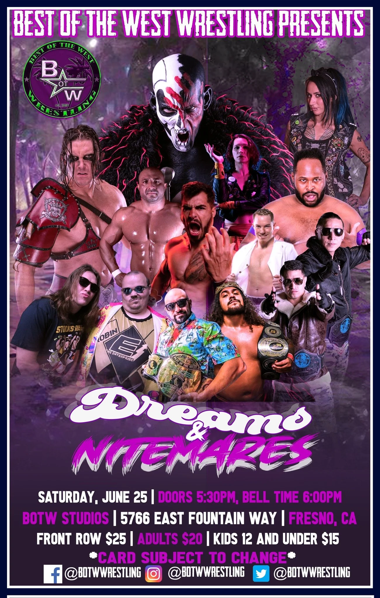 Best of the West presents Dreams & Nitemares