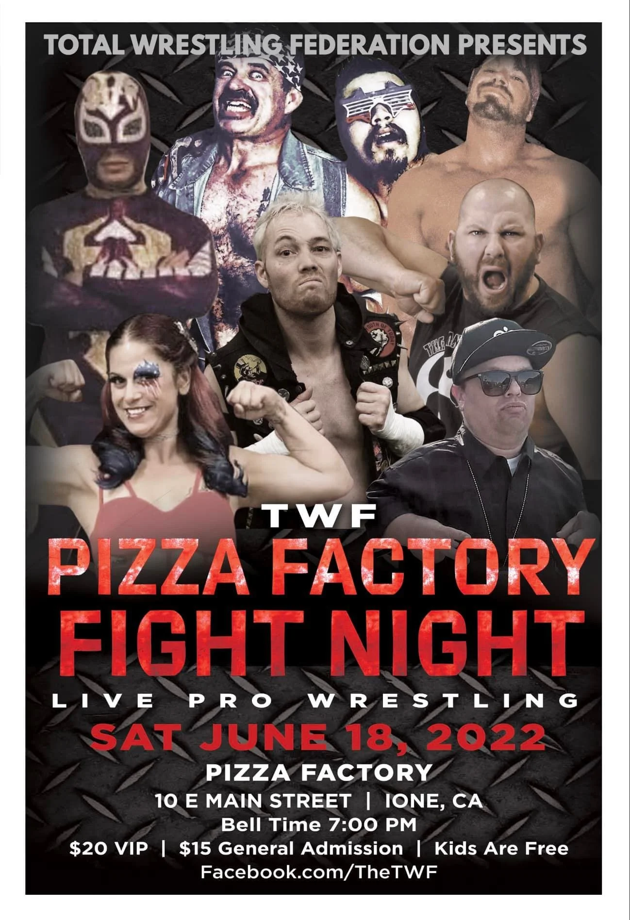 Total Wrestling Federation presents Pizza Factory Fight Night