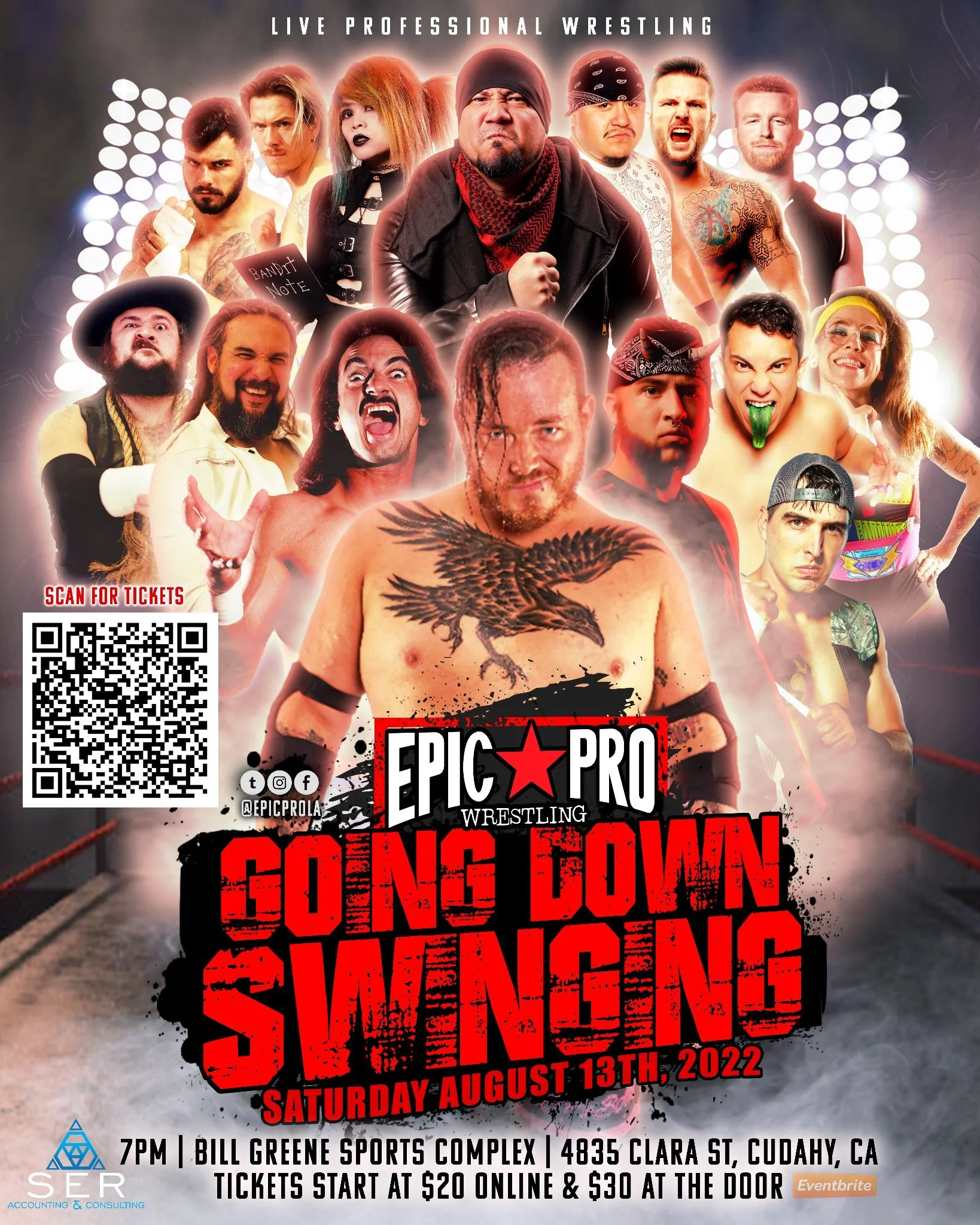 Epic Pro Wrestling presents Going Down Swinging