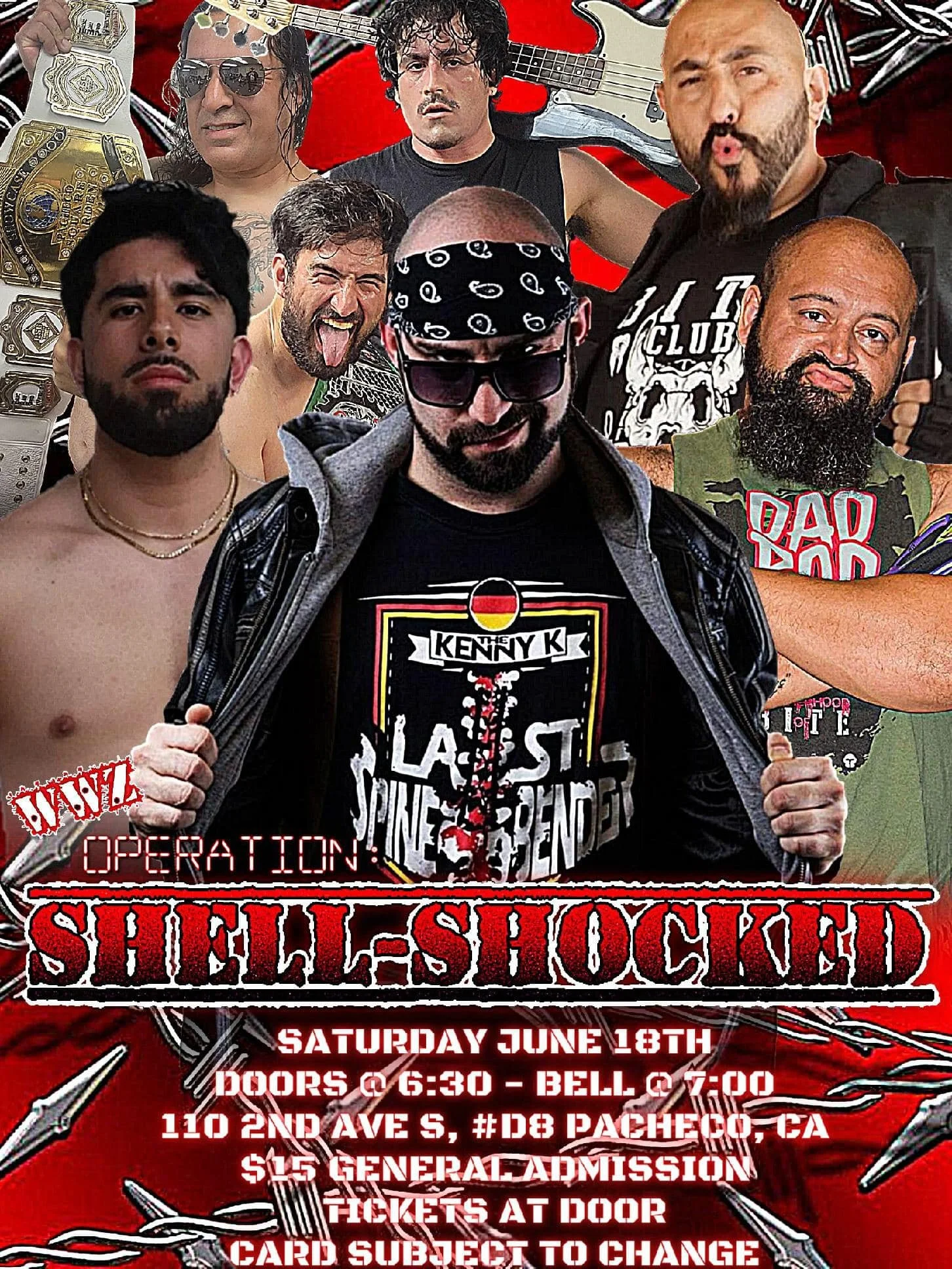 East Bay Pro Wrestling presents WWZ Operation: Shell-Shocked