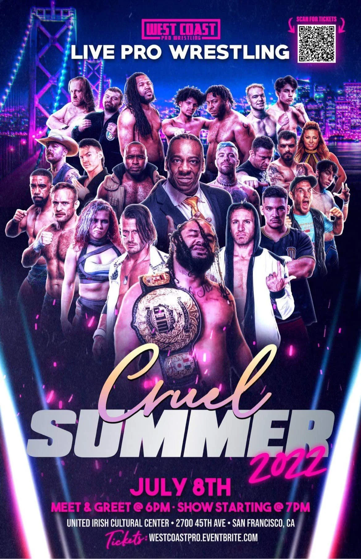 West Coast Pro Wrestling presents Cruel Summer 2022