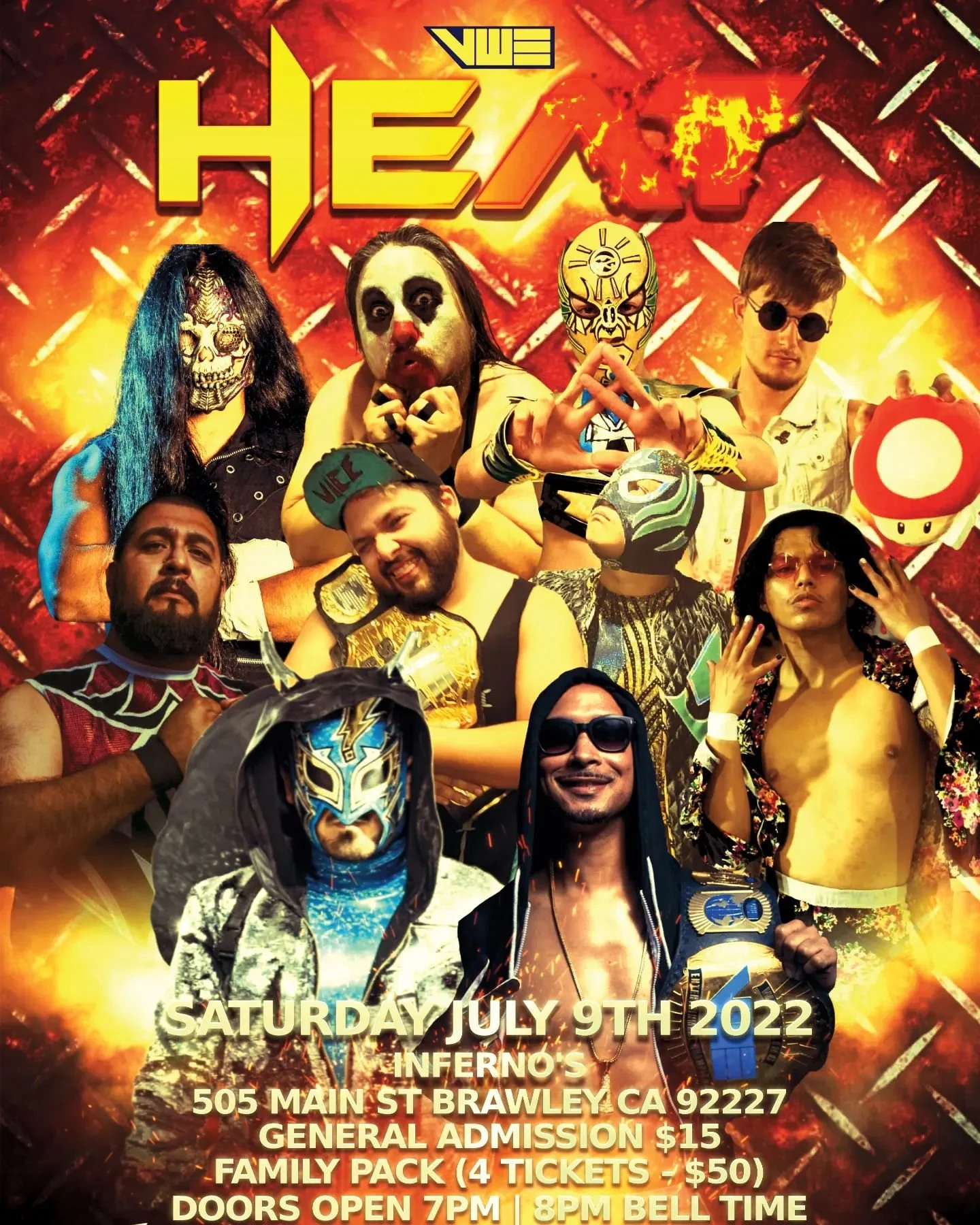Venue Wrestling Entertainment presents Heat