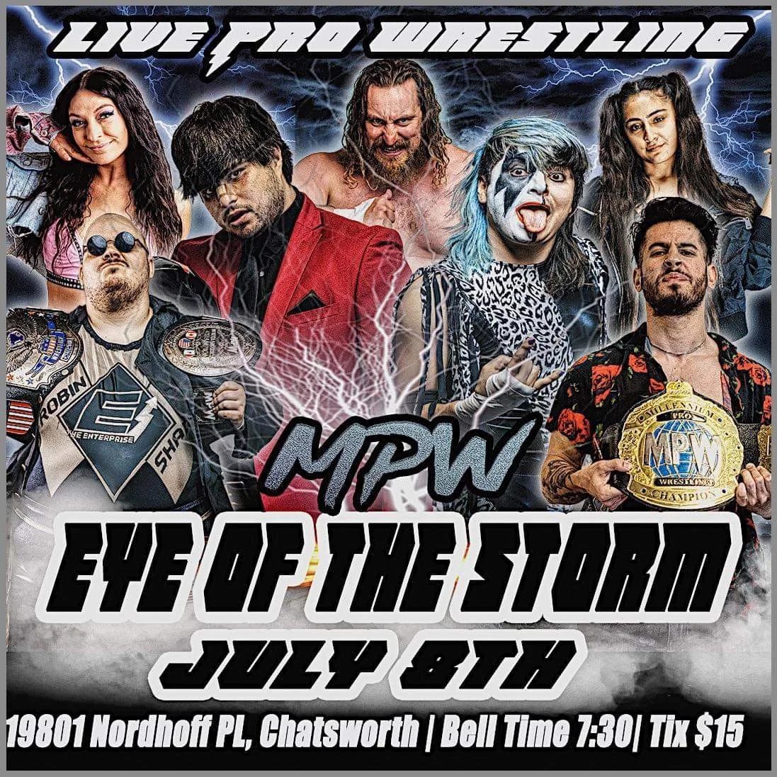 Millennium Pro Wrestling presents Eye of the Storm