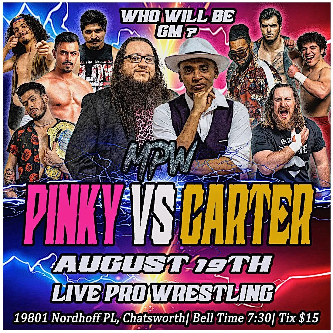 Millennium Pro Wrestling presents Pinky vs Carter