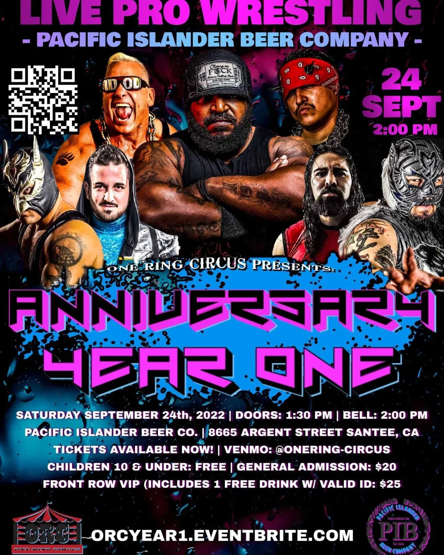 One Ring Circus presents Anniversary Year One
