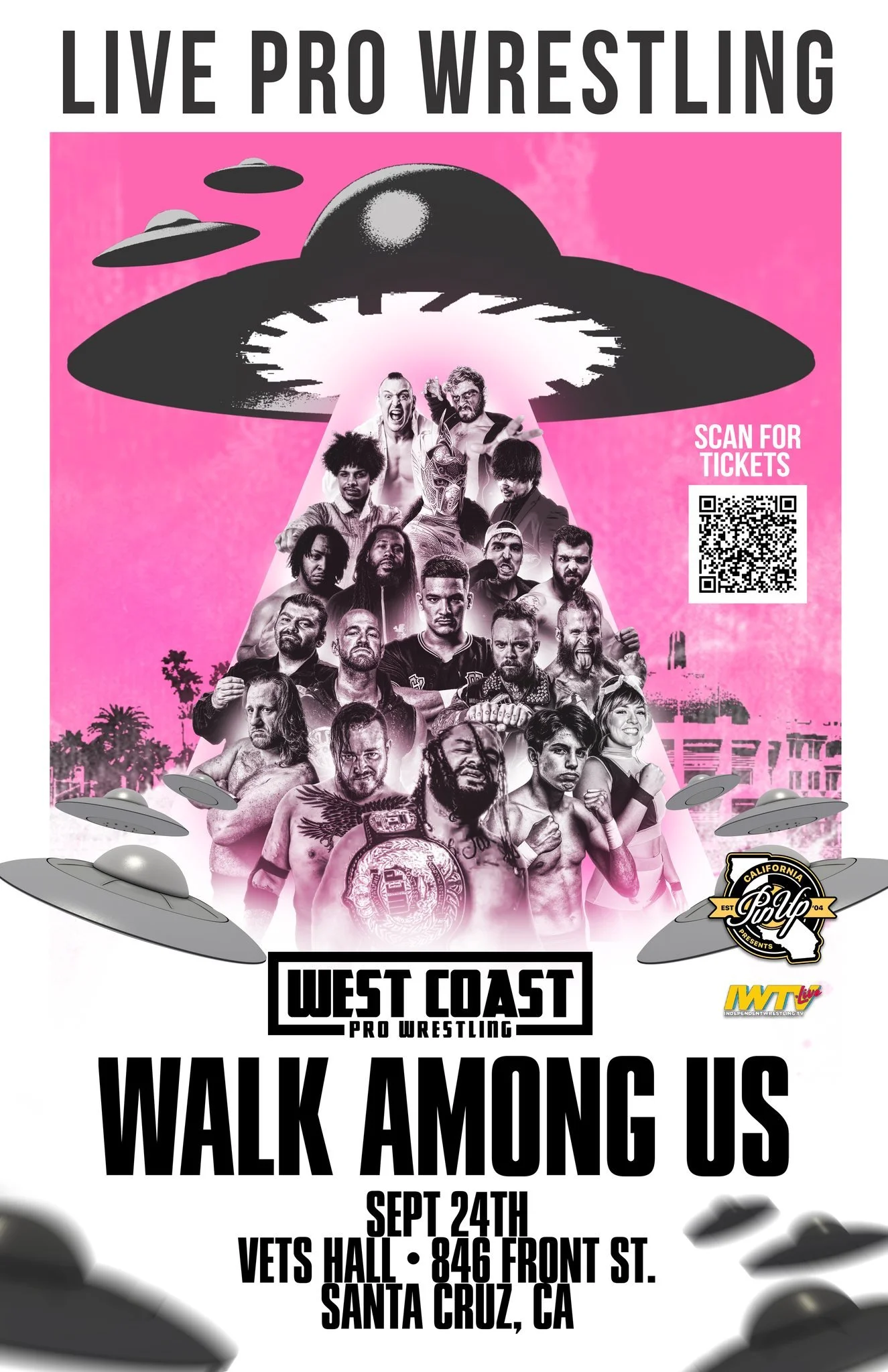 West Coast Pro Wrestling presents Walk Among Us