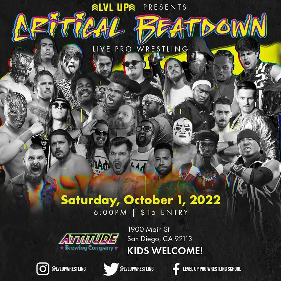 Level Up Pro Wrestling presents Critical Beatdown