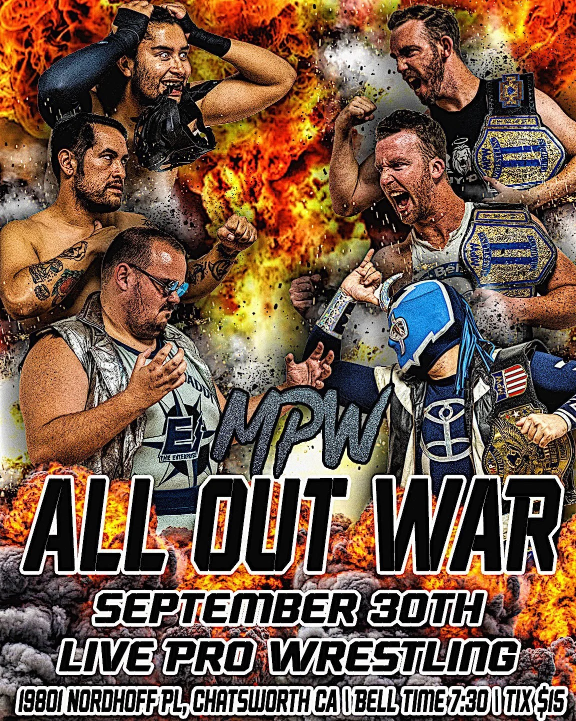 Millennium Pro Wrestling presents All Out War