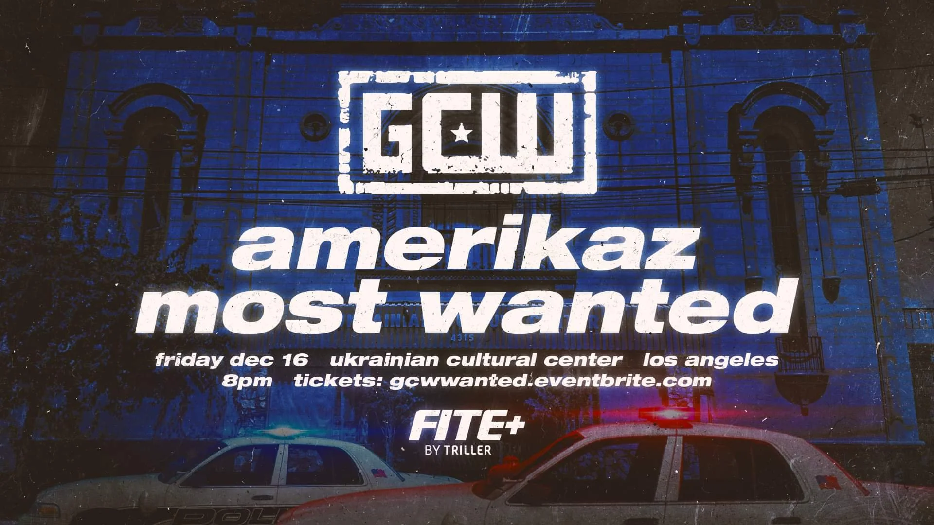 Game Changer Wrestling presents Amerika's Most Wanted