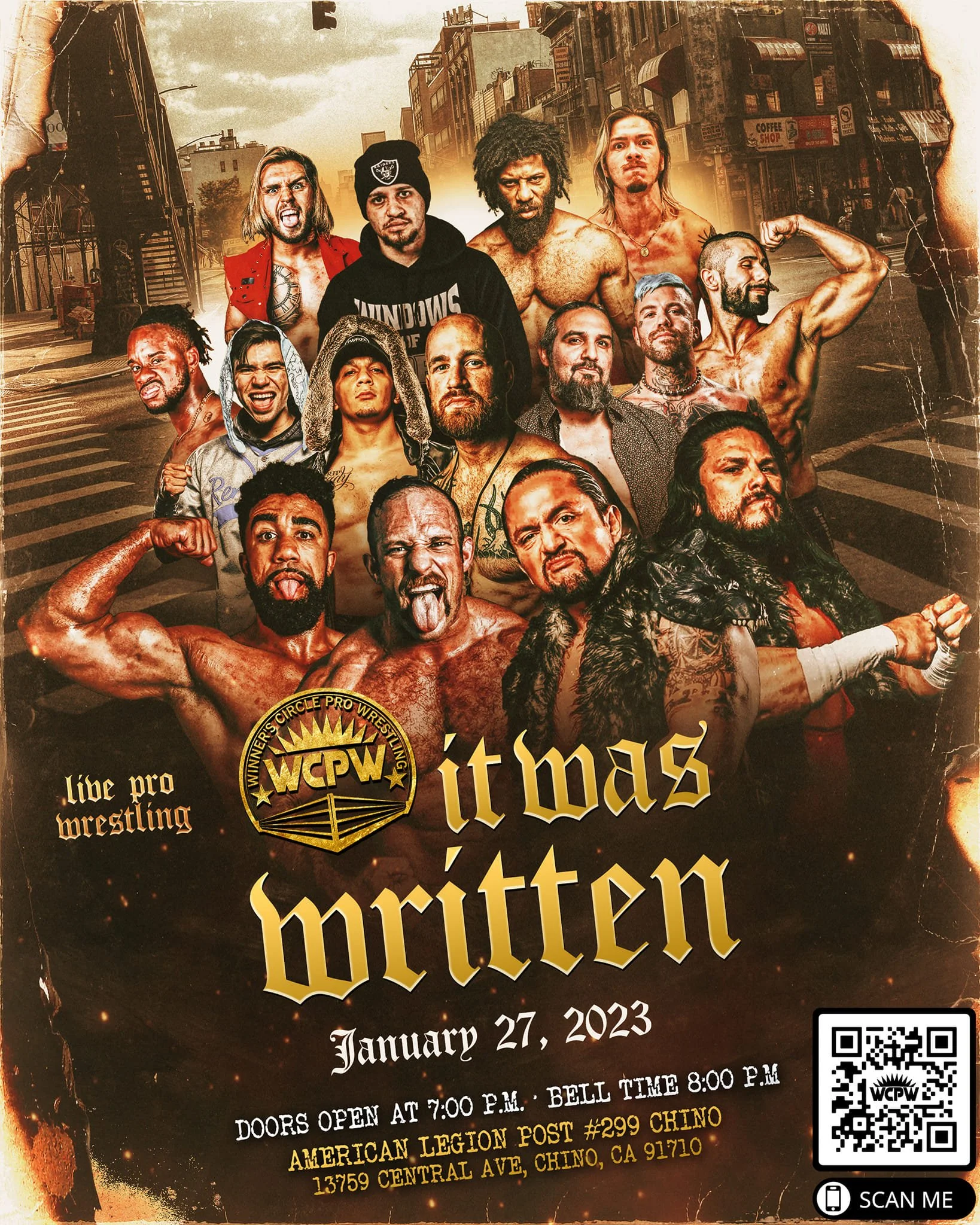 Winner's Circle Pro Wrestling presents It Was Written